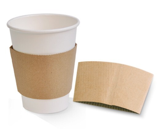 Brown Kraft Cup Sleeve For 12/16oz Coffee Cup