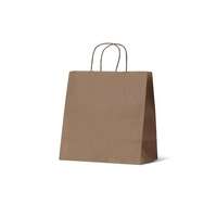 Brown Kraft Takeaway Paper Bags - Medium, 250 pcs