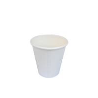 White Single Wall Coffee Cup 6oz