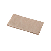 Premium Quilted Dinner Napkin 2 Ply 1/8 Fold - Natural