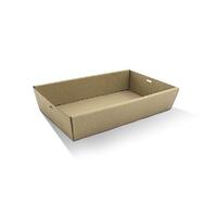 Brown Catering Tray - Medium 50mm High, Base Only (100 Pcs)