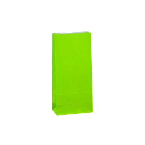 Lime Kraft Gift Bags - Medium (500/ctn)