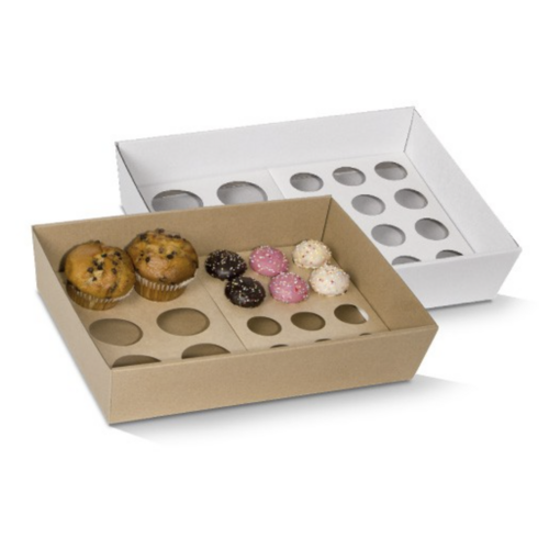 Mini Cupcake Insert To Fit Small Tray - 12 Holes (50/PACK)