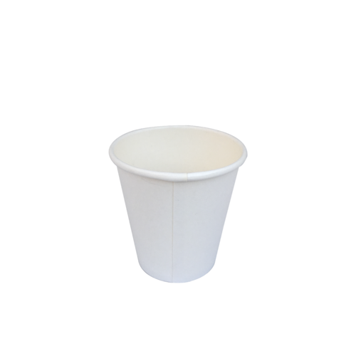 Single Wall Coffee Cup 6oz - White (1000pcs)