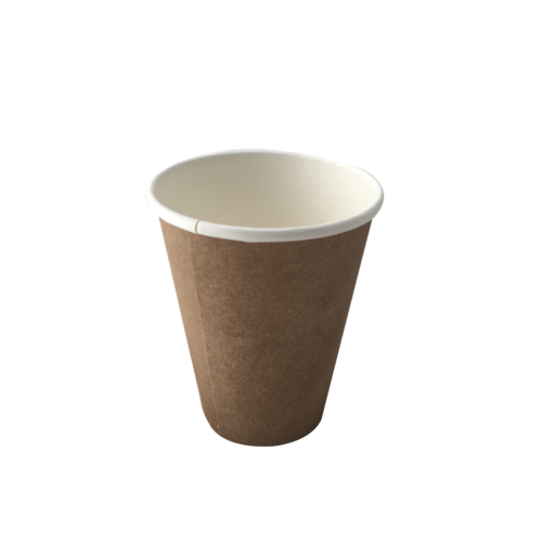 Single Wall Coffee Cup 12oz (1000/ctn) - Kraft