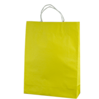 Yellow Kraft Paper Bags - Midi(420*310+110mm, 250pcs)