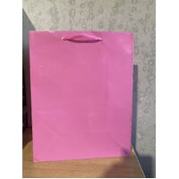 PINK Gloss Laminated Bags - Medium