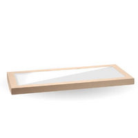 BioBoard Catering Box PLA Window Lid - Large (50pcs)