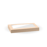 BioBoard Catering Box PLA Window Lid - Ex Small (100pcs)