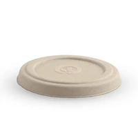 Natural Sugarcane Lid for 90/120ml Sugarcane Sauce Cup (1000/ctn)