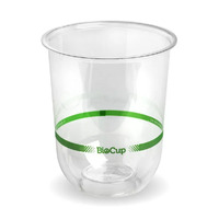 250ml Clear UShape Tumbler BioCup (1000/CTN)
