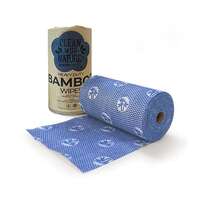 Bamboo Cleaning Wipes - Blue (6 Roll)
