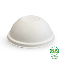 Plant Fibre Dome Cold Paper BioCup Lid (1000/CTN)
