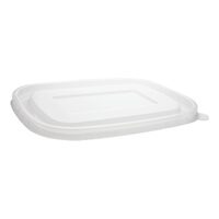 PP Lid for Rectangular Container – Fit 500-1000ml (50pcs)