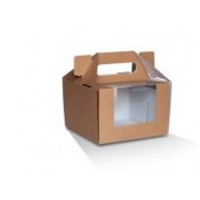 Pack'n'Carry Cake Box 6" (10pcs,152.4 x 152.4 x 101.6mm)