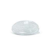 185mm Clear PET Lid for 42oz Salad Bowl (50pcs)