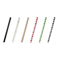 Jumbo Paper Straw - Mixed Colours （2500pcs）