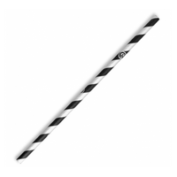 Regular Paper Straw - Black Stripe(2500pcs)
