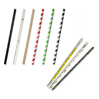 Regular Paper Straw - Mixed Colours
