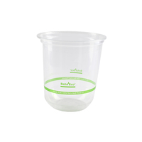 UShape RPET Green Line 12oz (360ml) Cup (1000/ctn)
