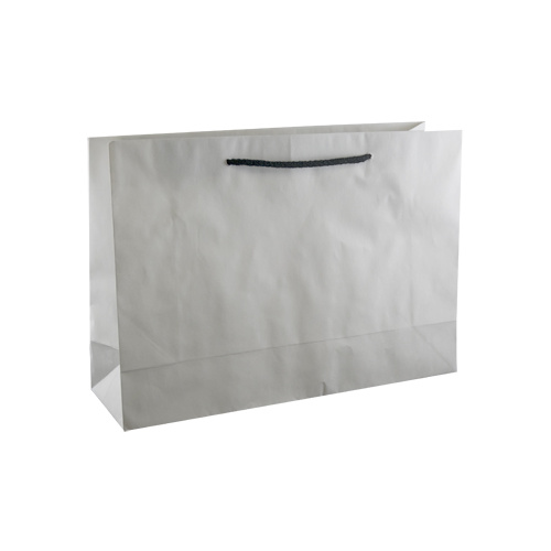 Deluxe White Kraft Paper Bags - Medium Boutique