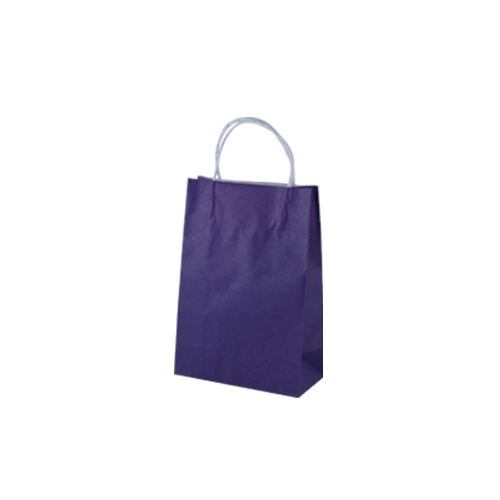 Purple Kraft Paper Bags - Junior