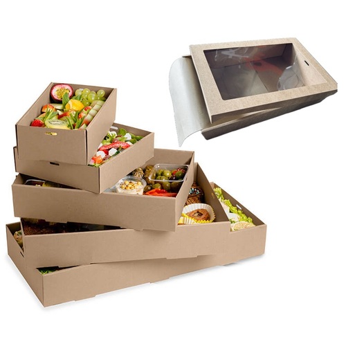 ATPACK Catering Box with Greaseproof Paper (XS,S,M,L,XL)