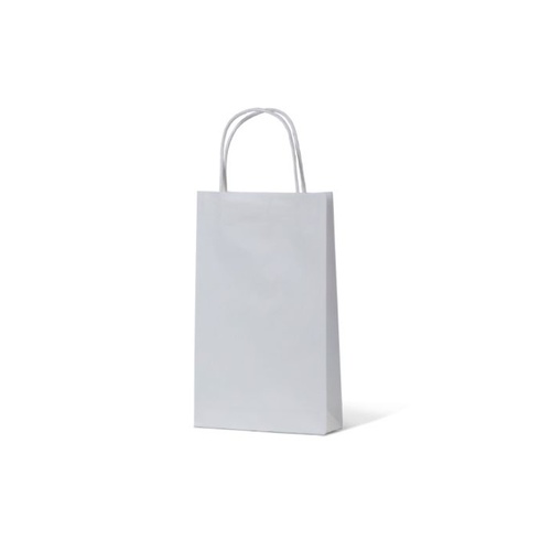 White Kraft Paper Bags - Small (265x160+50mm, 500pcs)