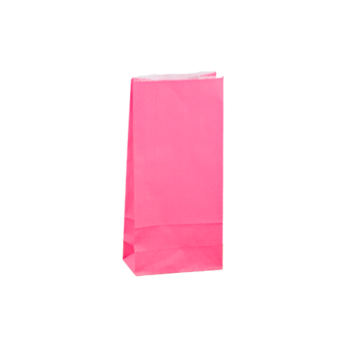 Pink Kraft Gift Bags - Medium (500/ctn)