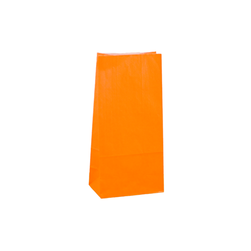Orange Kraft Gift Bags - Large (500/ctn)