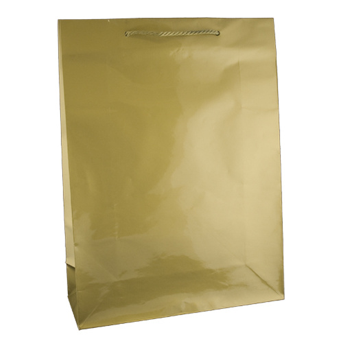[CLEARANCE] Gold Gloss Laminated Bags - Large
