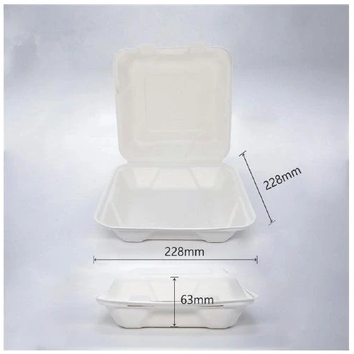 Sugarcane Family Clamshell 9x9x2.5" (200/ctn)