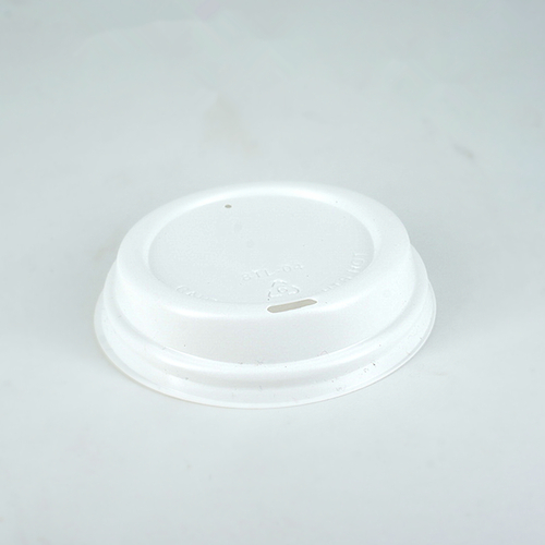 Traveler Lid Ø80mmØ80mm For 6/8oz/10oz Coffee Cup - White (1000/ctn)