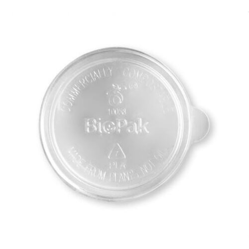 60ml PLA Sugarcane Sauce Cup Lid (1000/ctn)