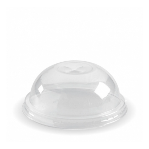 60-280ml Cup Clear Dome Lid with X-Slot (1000/CTN)