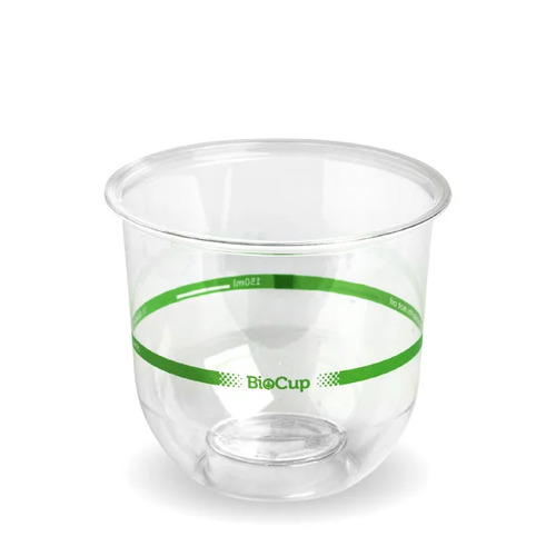 360ml Clear UShape Tumbler BioCup (1000/CTN)