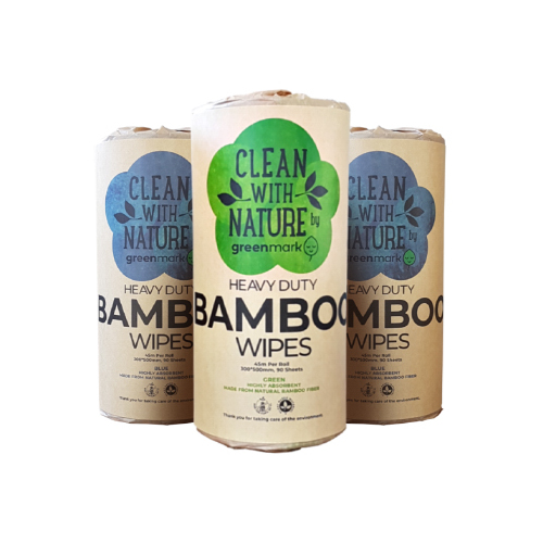 Eco-Friendly Heavy Duty Bamboo Cleaning Wipes