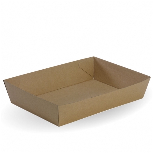 Corrugated Takeaway Tray #5 (100/ctn, 252x179x58m)