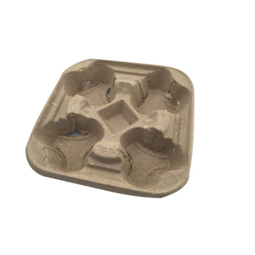 【Retail】Coffee Cup Tray (Hold 4 Cups) * 50pcs