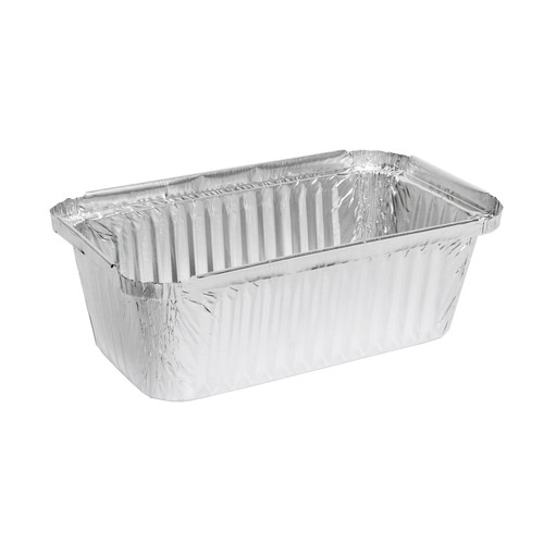 Rectangular Shallow Foil Tray 750ml (190x111x53mm, 500/ctn)