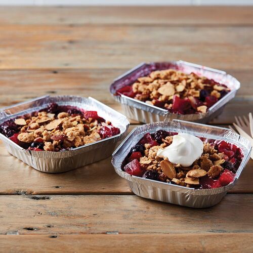 Square Small Shallow Foil Tray 270ml (131x131x25mm, 880/ctn)
