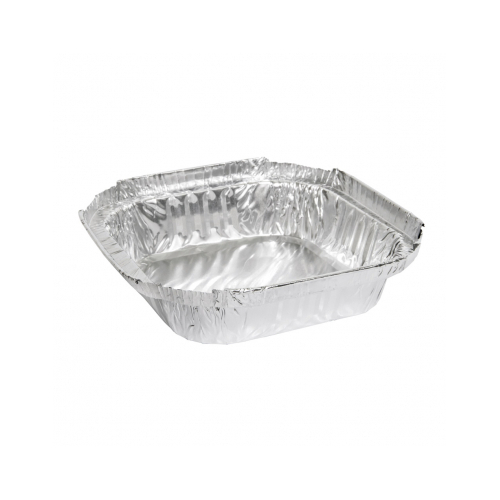 Square Small Shallow Foil Tray 270ml (880/ctn)