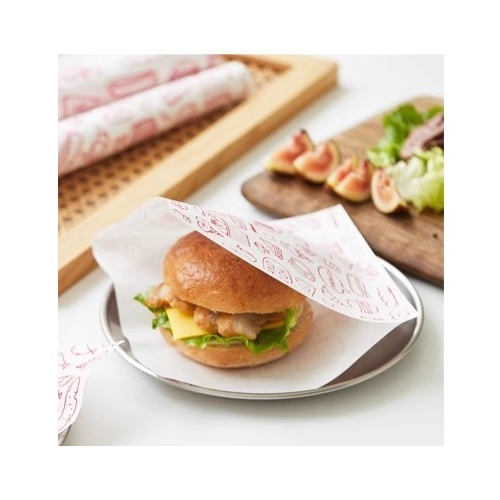Greaseproof Paper Triangle Bag - Red Iron  (170x170mm, 100pcs)