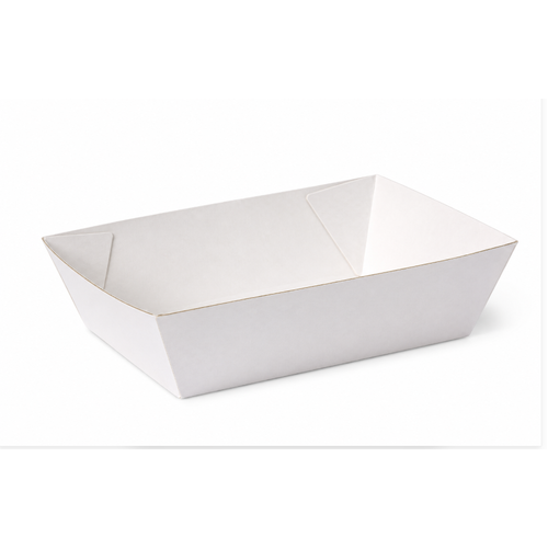 White Corrugated Open Tray #1/2/3/4/5