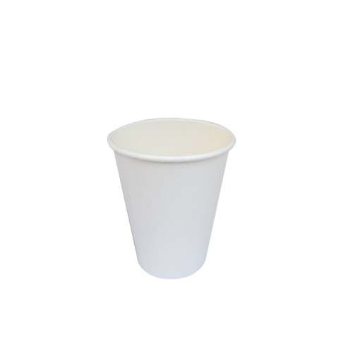 White Single Wall Cup 12oz