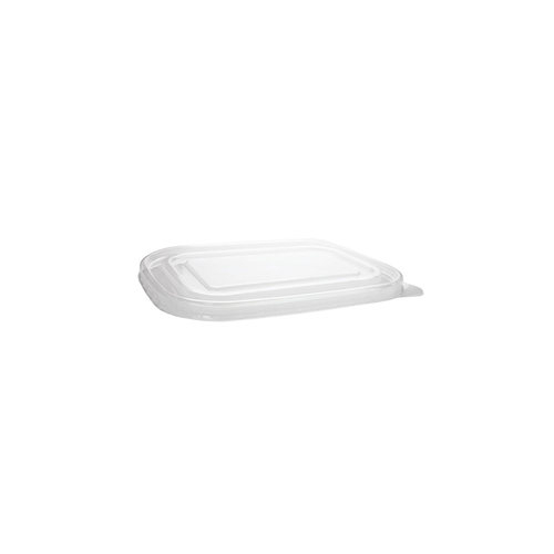 PET Lid for Rectangular Container – Fit 150-250ml (500/ctn)