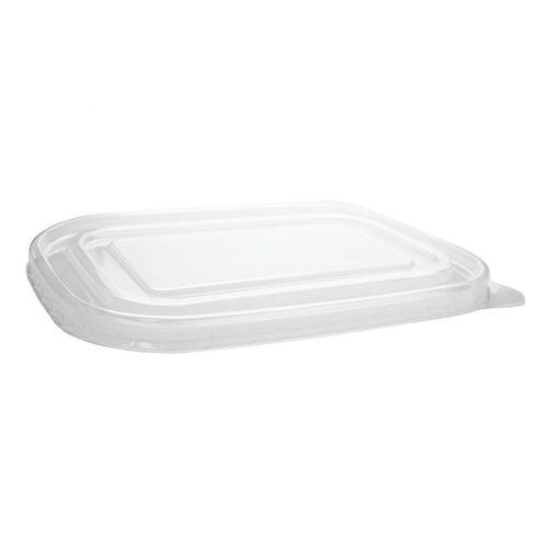 PET Lid for Rectangular Container – Fit 500-1000ml (300/ctn)