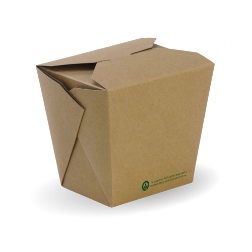 PLA Coated Noodle Box - 32oz (500/ctn)
