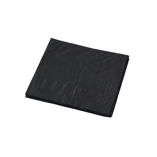Cocktail Napkin 2 Ply - Black (240x240mm, 2000pcs)