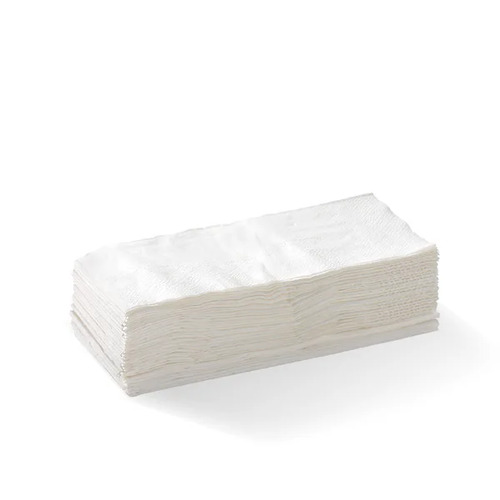 Lunch Napkin 2 Ply 1/8 Fold - White (300x300mm, 2000pcs)